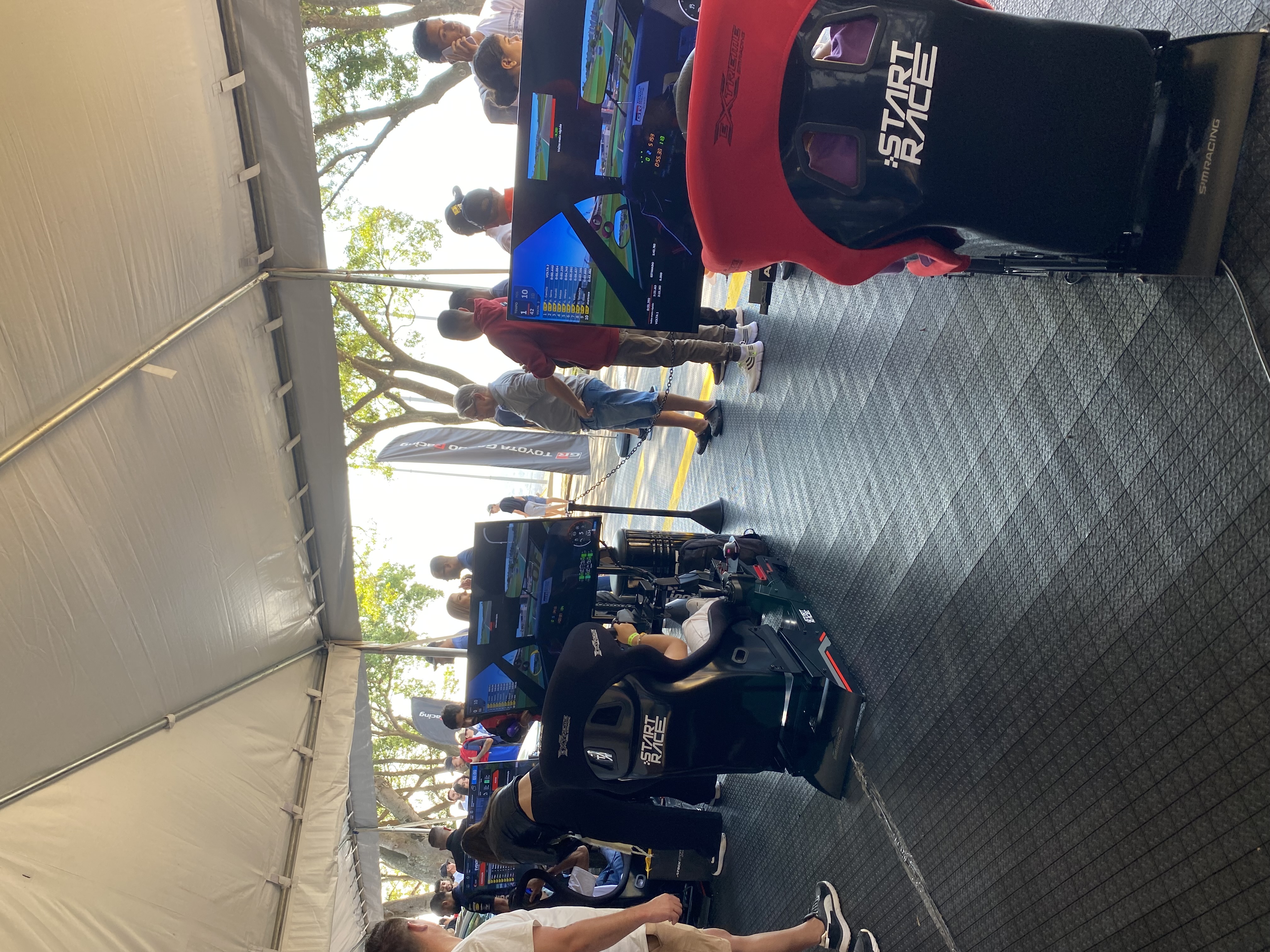 Simulador da Start Race em etapa da Stock Car