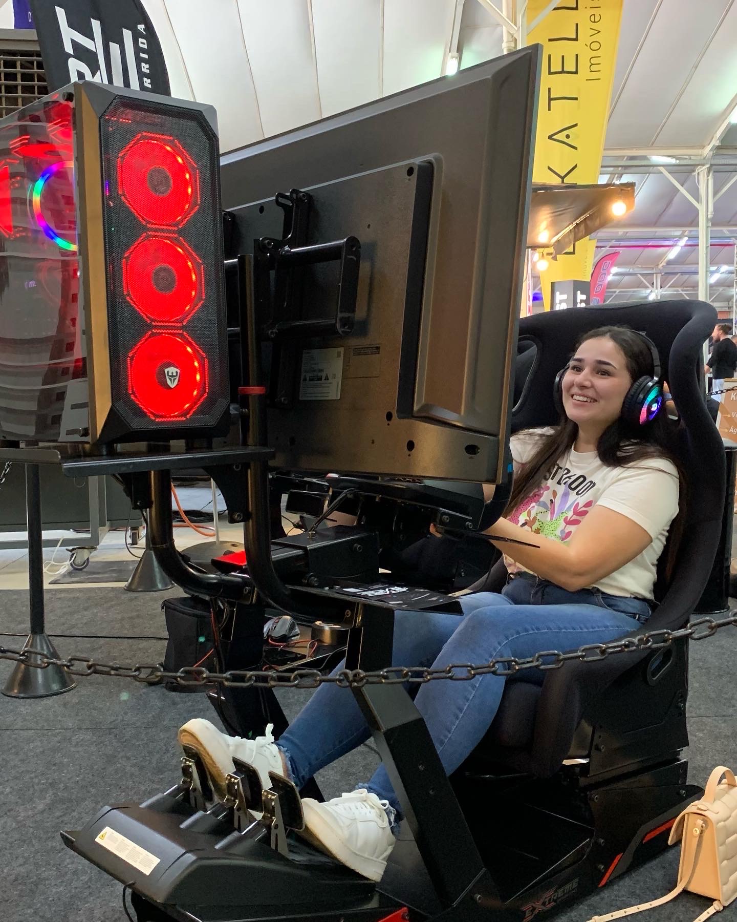 Foto de simulador de corrida 24
