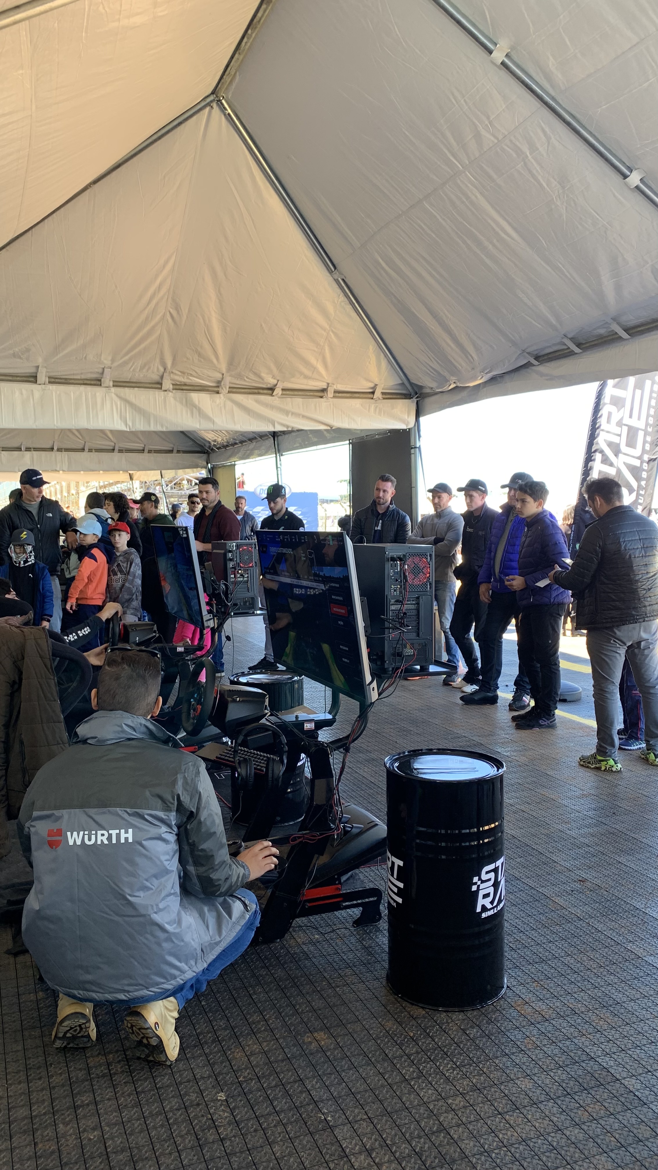Foto de simulador de corrida 34